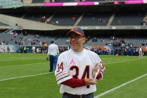 Chicago Bears Honor Jose Rico During Hispanic Heritage Month